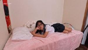 ❤️❤️眼镜美眉 FlameHEL 身材娇小Jk校服振动棒紫薇小穴 把玩具收起来体验一下大肉棒粗暴的肛交❤️